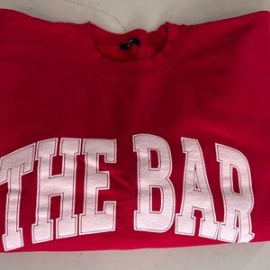 The Bar Vibrant Red Hoodie